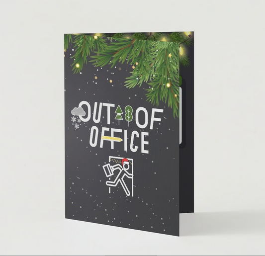 Merry Christmas and Happy New Year - Out of Office